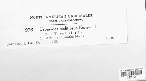 Uromyces seditiosus image